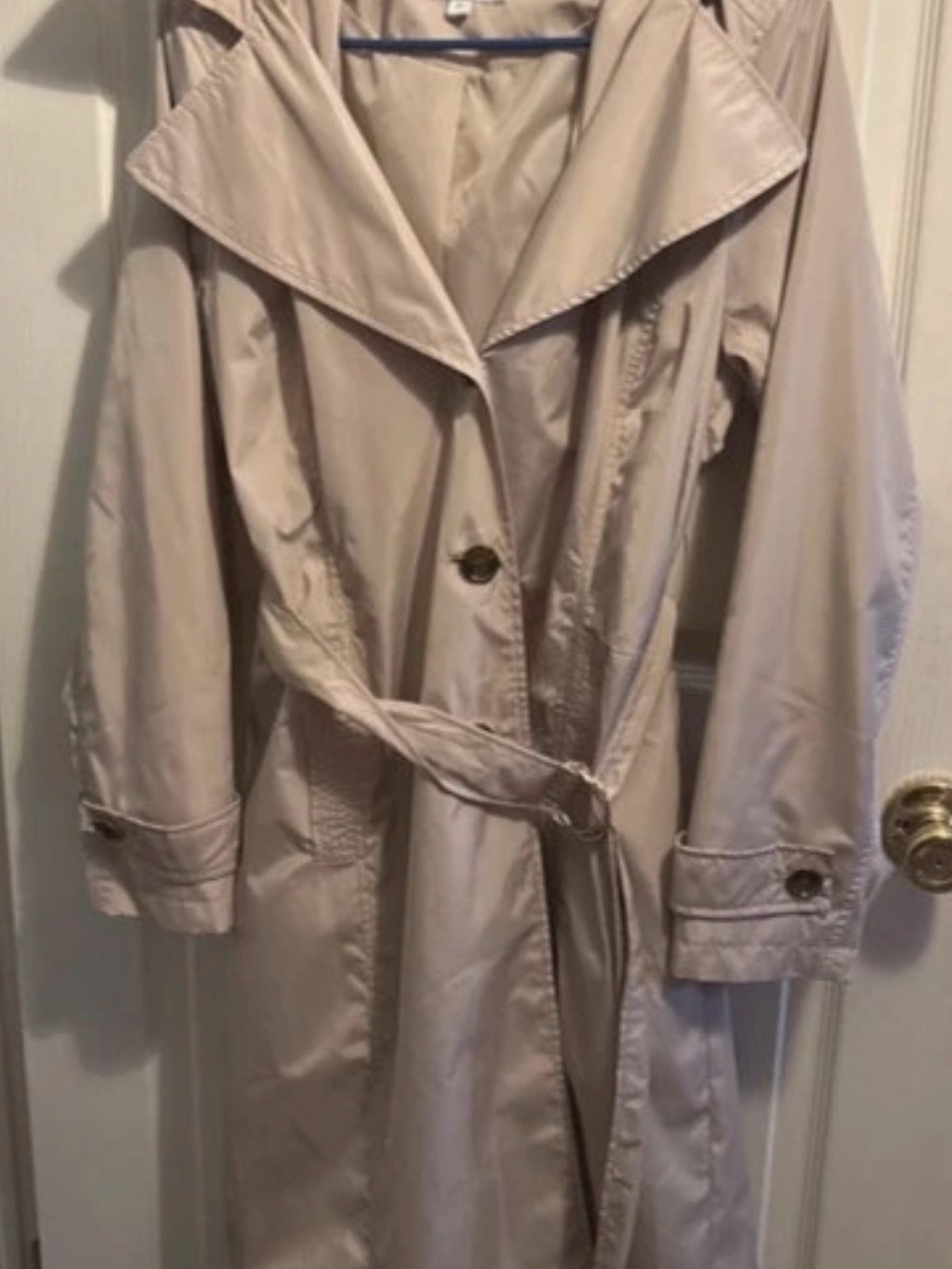 Via Spiga Neutral Trench Coat in Light Taupe